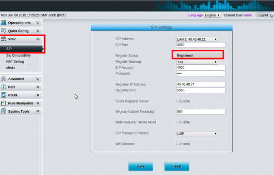 Como Configurar Gateway Synway SMG 1000 FXO e FXS