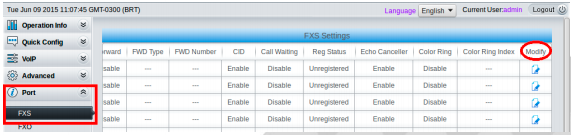 Como Configurar Gateway Synway SMG 1000 FXO e FXS